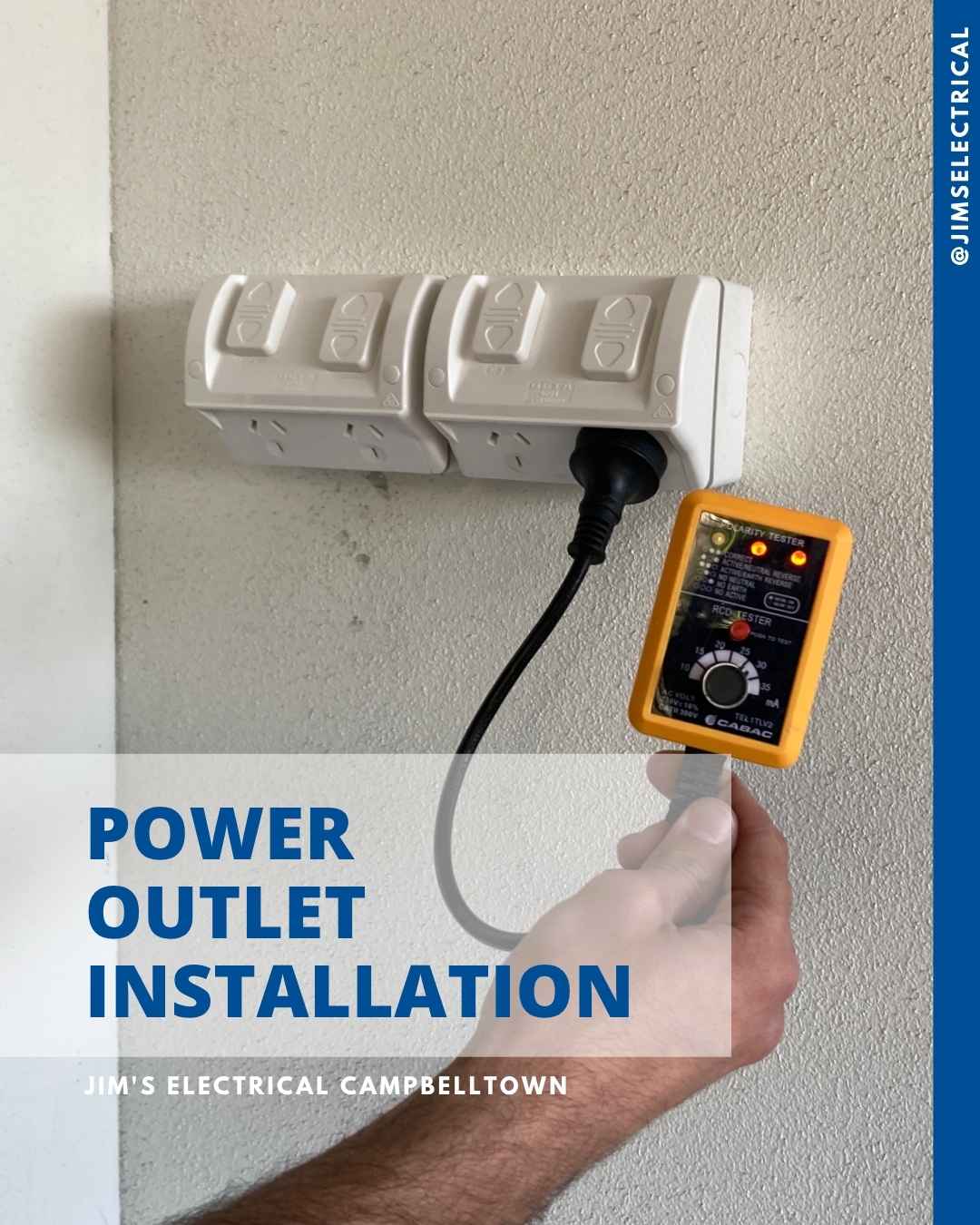 Outdoor Power Outlet Installation